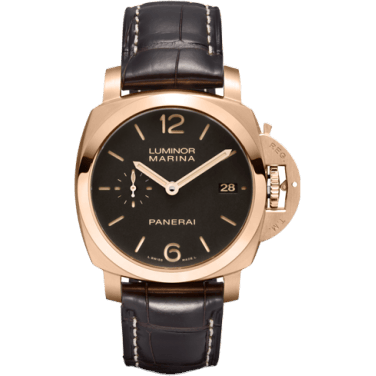 Luminor 1950 Marina 42 3 Days Automatic Red Gold / Brown