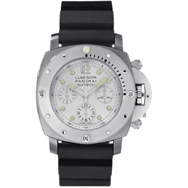 Luminor 1950 Submersible Slytech Chrono 1000m White