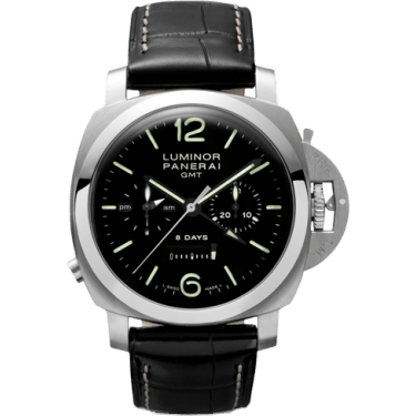 Luminor 1950 Chrono Monopulsante 8 Days GMT Acciaio