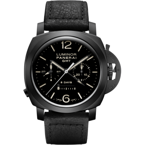 Luminor 1950 44 Chrono Monopulsante 8 Days GMT Ceramic / Black