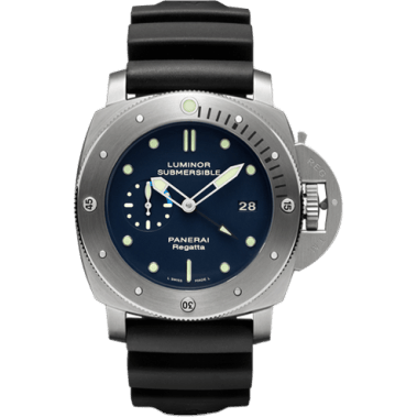 Luminor Submersible 1950 Regatta 3 Days GMT Automatic Titanio