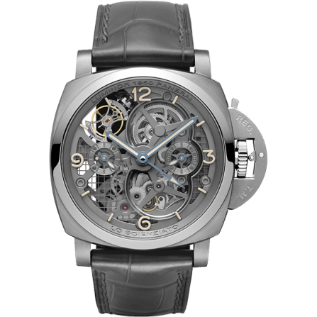 Luminor 1950 Tourbillon GMT Titanio Lo Scienziato