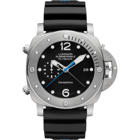 Luminor Submersible 47 3 Days Chrono Flyback Automatic Titanium / Black