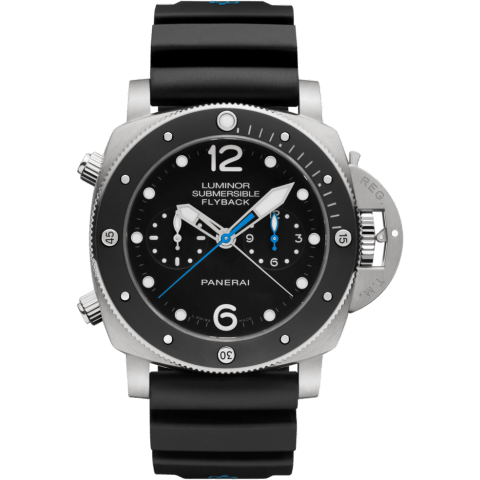 Luminor Submersible 47 3 Days Chrono Flyback Automatic Titanium / Ceramic / Black
