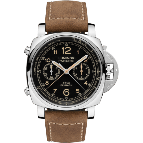 Luminor 1950 44 PCYC Chrono Flyback Automatic Stainless Steel / Black
