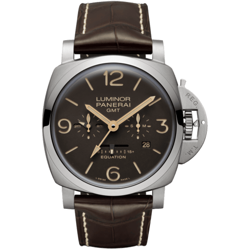 Luminor 1950 47 Equation Of Time 8 Days Titanium / Brown