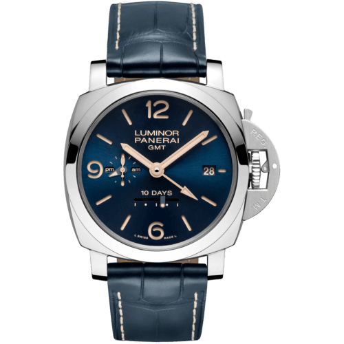 Luminor 1950 10 Days GMT Automatic Acciaio Boutique Blue
