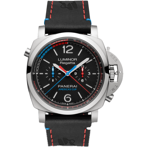 Luminor 1950 Regatta Oracle Team USA 3 Days Chrono Flyback Automatic Titanio