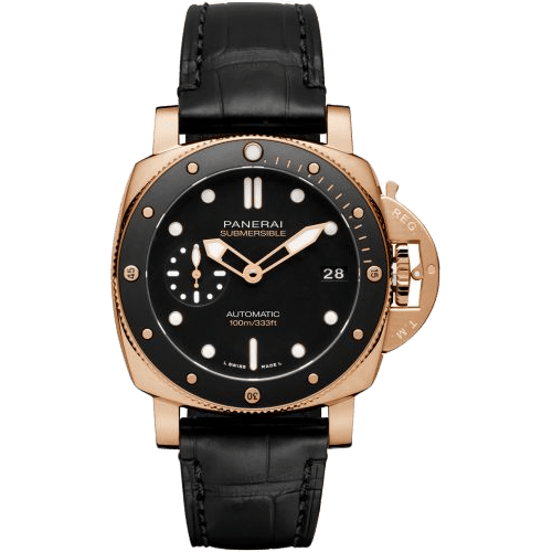 Luminor Submersible 42 3 Days Automatic Goldtech / Black