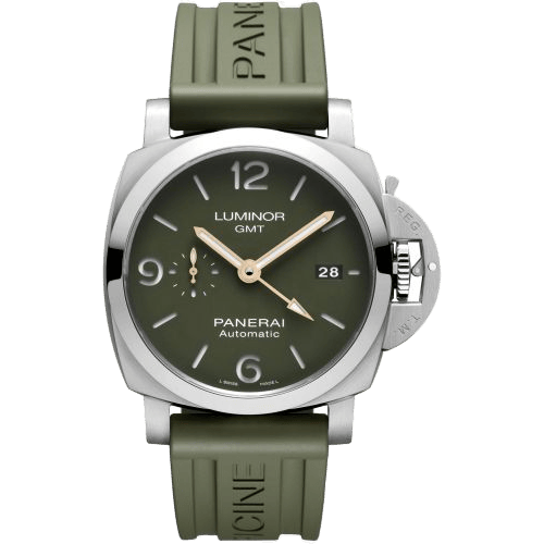 Luminor 1950 44 3 Days GMT Automatic Stainless Steel / Mahendra Singh Dhoni
