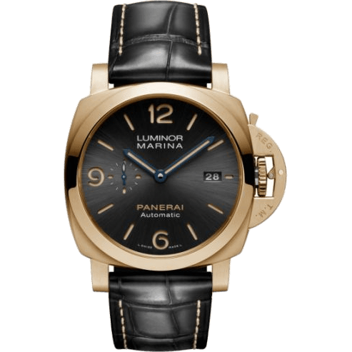 Luminor 1950 44 3 Days Yellow Gold / Grey