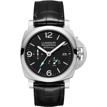 Luminor 1950 44 BiTempo Power Reserve Stainless Steel / Black