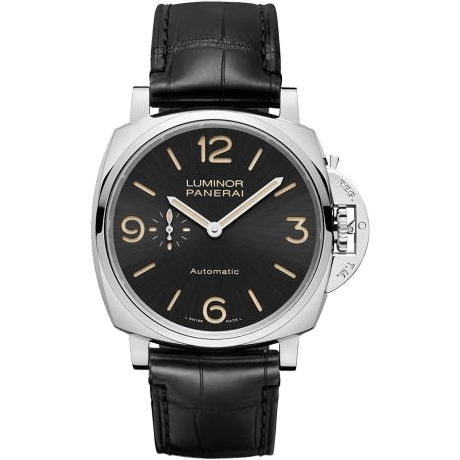 Luminor Due 45 3 Days Automatic Stainless Steel / Black