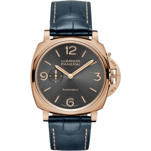 Luminor Due 45 3 Days Automatic Oro Rosso / Cortina
