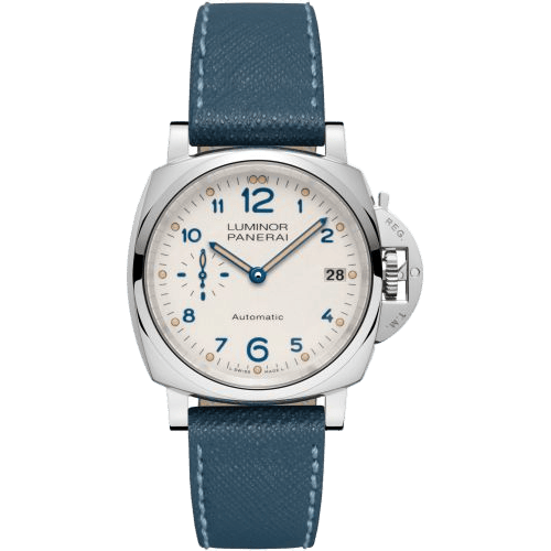 Luminor Due 38 Automatic Stainless Steel / White