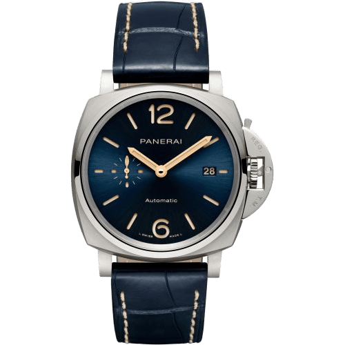 Luminor Due 42 Automatic Titanium/ Blue