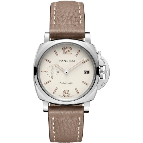 Luminor Piccolo Due 38 Automatic Stainless Steel / White
