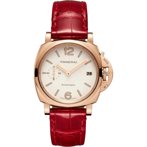 Luminor Piccolo Due 38 Automatic Goldtech / White