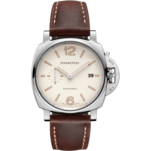 Luminor Due 42 Automatic Stainless Steel / White