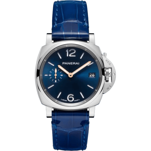 Luminor Due 38 Automatic Stainless Steel / Blue