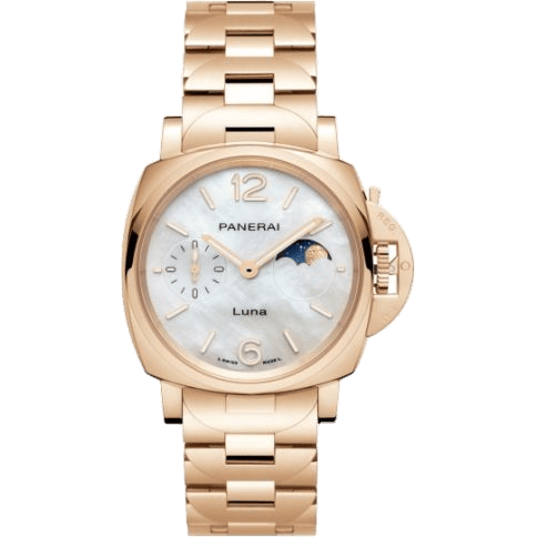 Luminor Due Luna TuttoOro Goldtech / MOP / Bracelet