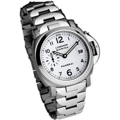 Luminor Marina Automatic 40mm Bracelet White