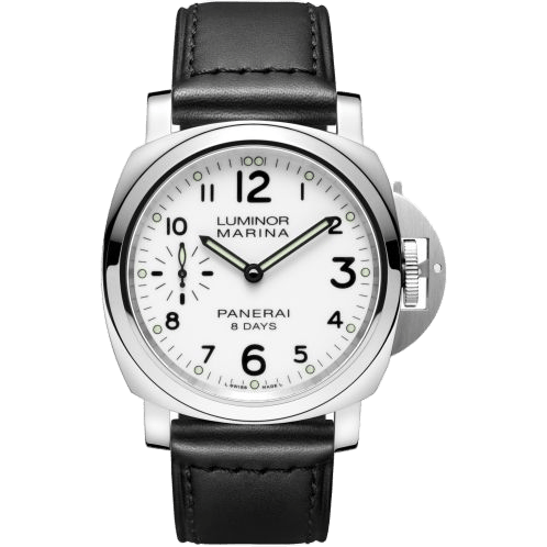 Luminor Marina 44 8 Days Stainless Steel / White