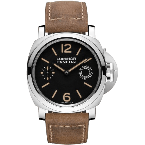 Luminor Marina 44 8 Days Stainless Steel / Black - Brevettato