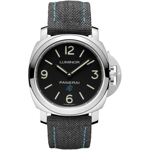 Luminor Base 44 Logo 3 Days Black - Blue OP