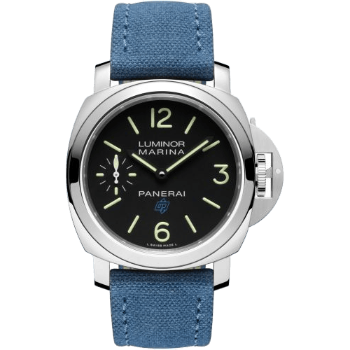 Luminor Marina Logo 3 Days Black / Blue OP
