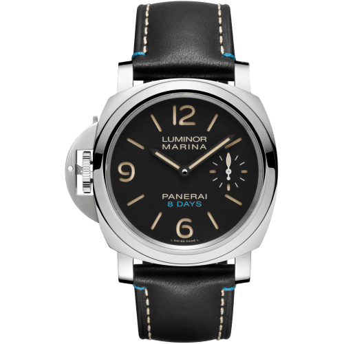 Luminor Marina 44 Left-Handed 8 Days Power Reserve Stainless Steel / Black