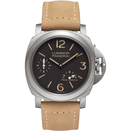 Luminor 44 8 Days Power Reserve Titanium / Brown