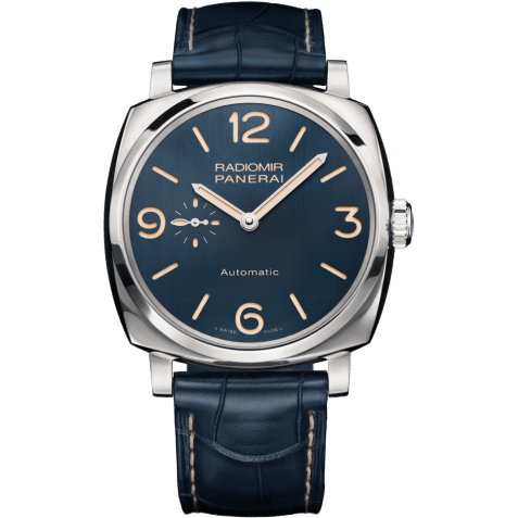Radiomir 1940 3 Days Automatic Acciaio Bucherer Blue Editions