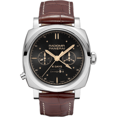 Radiomir 1940 Chrono Monopulsante Left-Handed 8 Days Oro Bianco