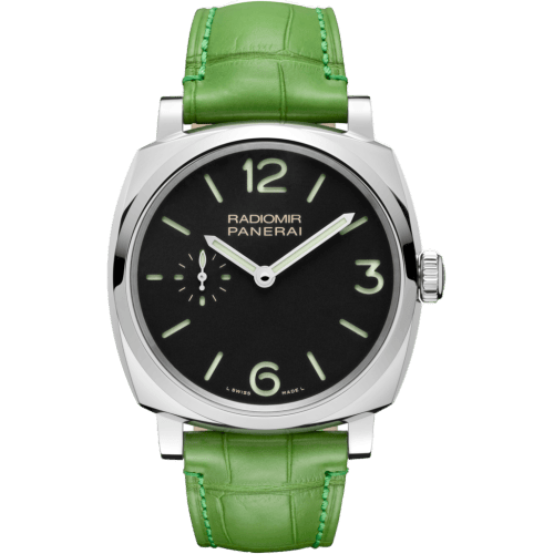 Radiomir 1940 42 3 Days Stainless Steel / Black