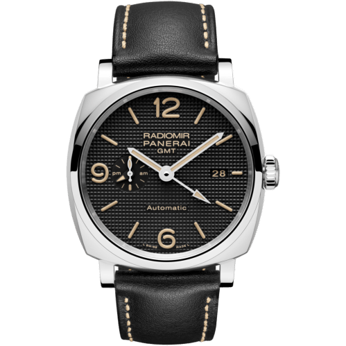 Radiomir 1940 3 Days GMT Automatic Acciaio Hobnail