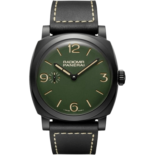 Radiomir 1940 48 3 Days Ceramic / Military Green