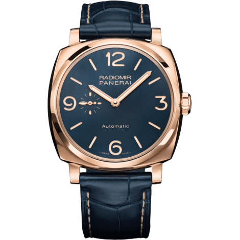 Radiomir 1940 3 Days Automatic Oro Rosso Bucherer Blue Editions