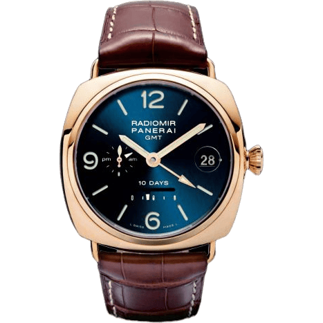 Radiomir 10 Days GMT Pink Gold Only Watch