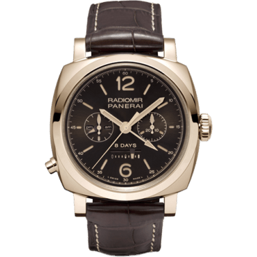Radiomir 1940 Chrono Monopulsante Left-Handed 8 Days Oro Rosso