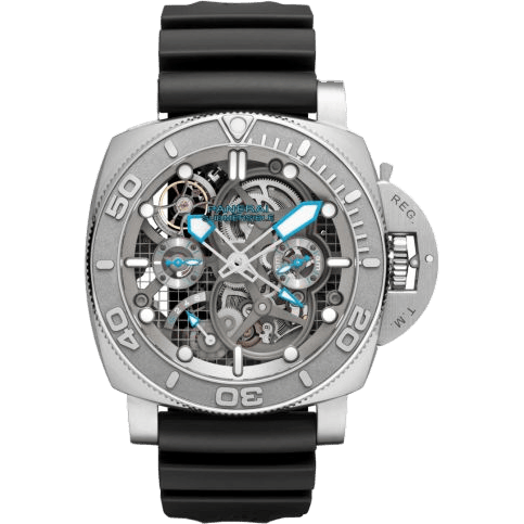 Luminor Submersible Ecopangaea Tourbillon GMT Mike Horn