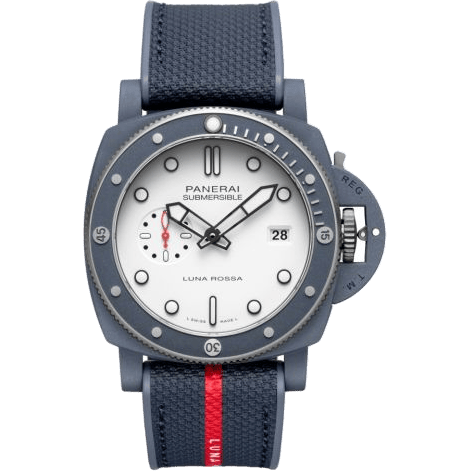 Submersible QuarantaQuattro Luna Rossa Ti-Ceramitech / White