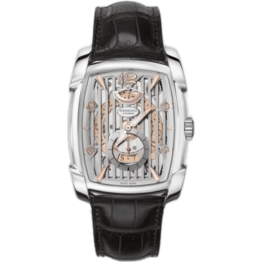 Kalpa XL Hebdomadaire White Gold / Silver Grille / Alligator