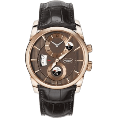 Tonda Hemispheres Rose Gold / Brown