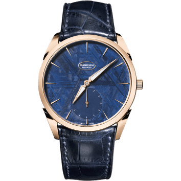 Tonda 1950 Rose Gold / Meteorite Blue / Alligator
