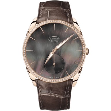 Tonda 1950 Sertie Rose Gold / Black MOP / Alligator