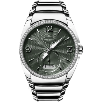 Tonda Metropolitaine Stainless Steel / Green / Diamond / Bracelet