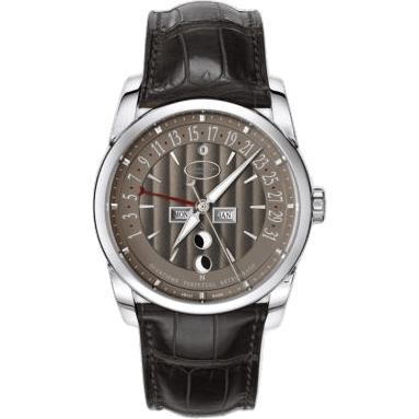 Tonda Centum White Gold / Brown