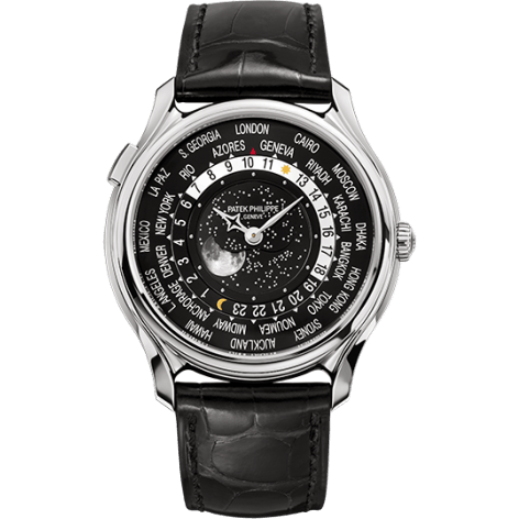 World Time Moon 5575 White Gold / 175th Anniversary