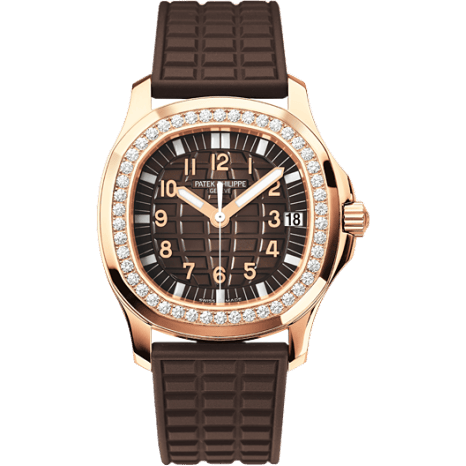 Aquanaut 5068 Rose Gold / Brown